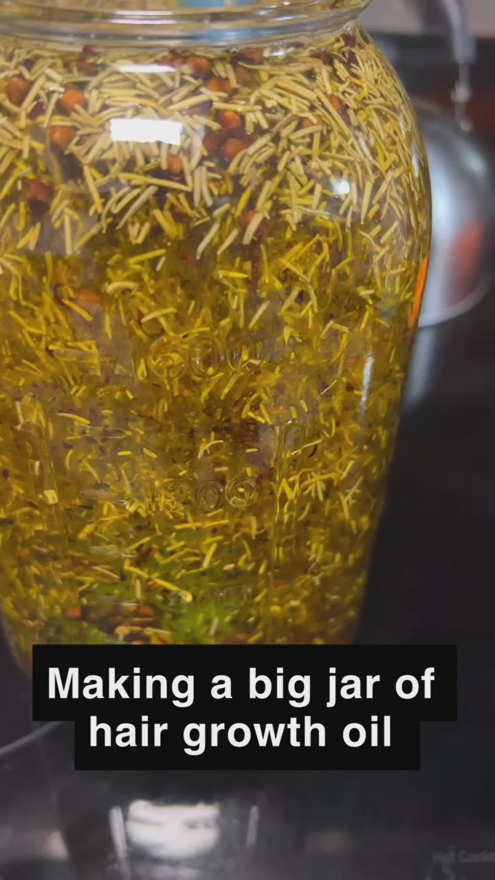 MAKING HAIR GROWTH OIL
